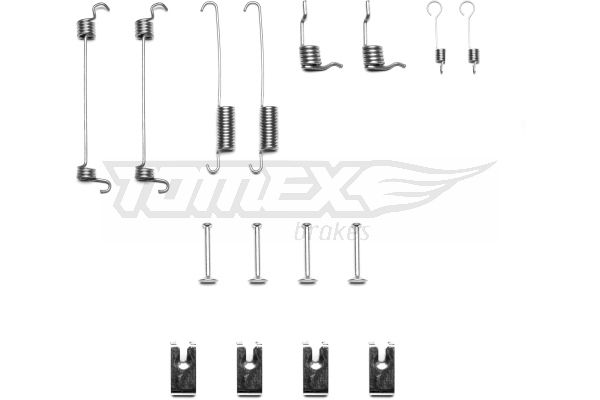 TOMEX BRAKES Комплектующие, тормозная колодка TX 40-38